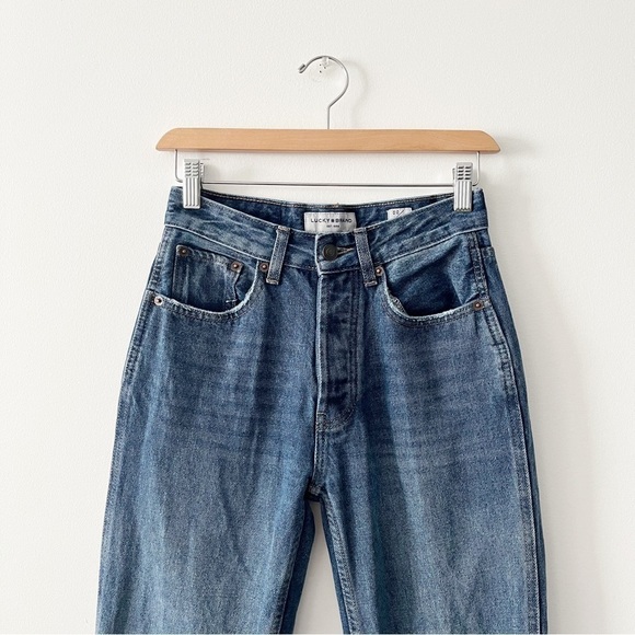 LUCKY Brand | 90s High Rise Straight Leg Jeans Size 24 - Picture 3 of 10